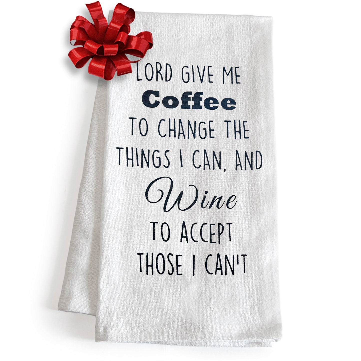Lord Give Me Coffee to Change The Things I Can Towel 18x24 Inch
