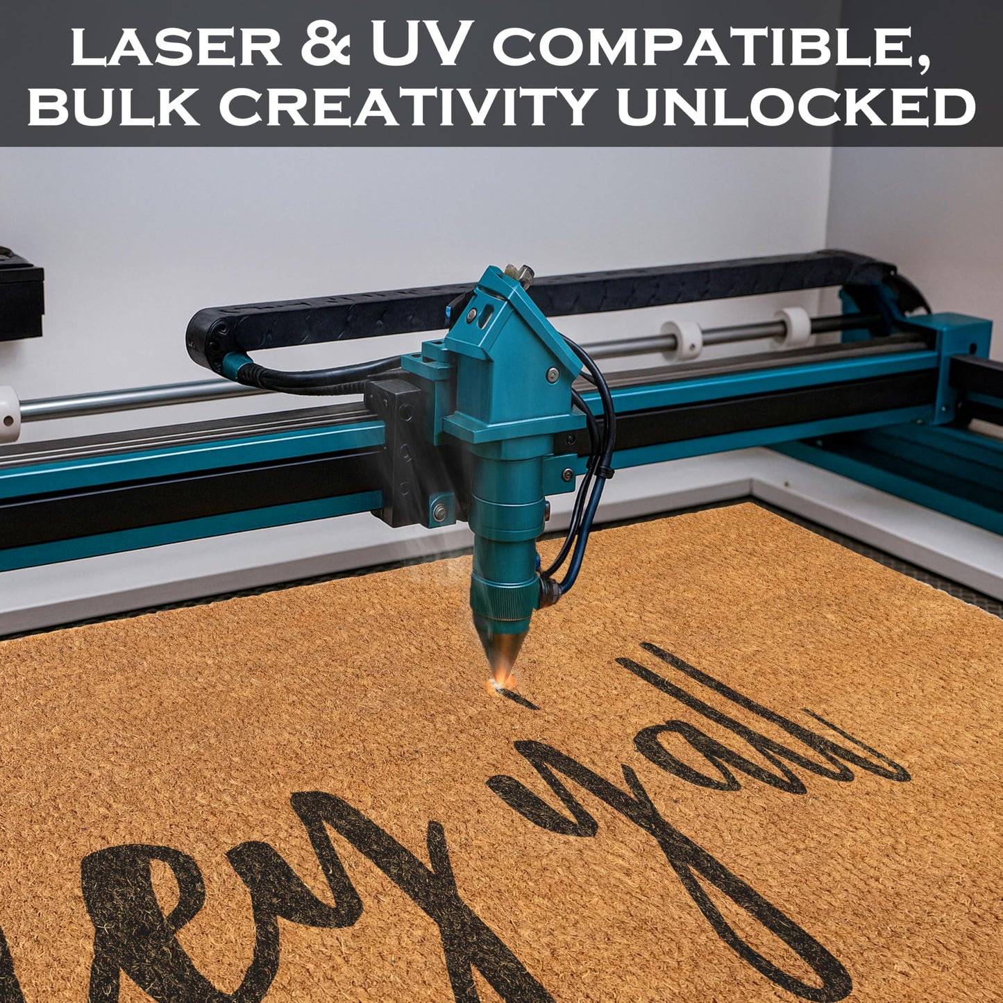 DIY Plain Doormats in Bulk, Wholesale Blank Door Mats for Crafting, Builk Coir Doormats