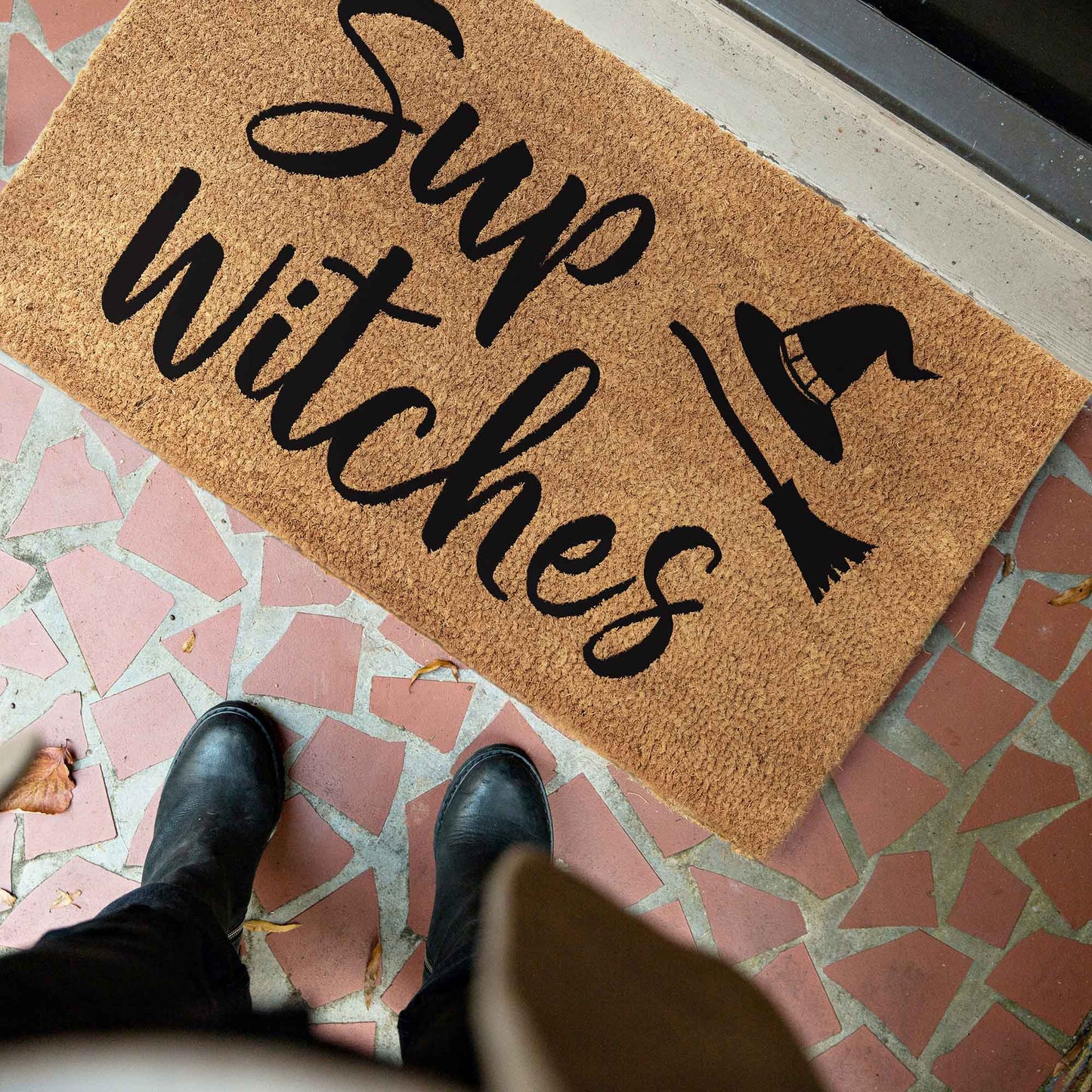 Sup Witches Doormat 30x17 Inch