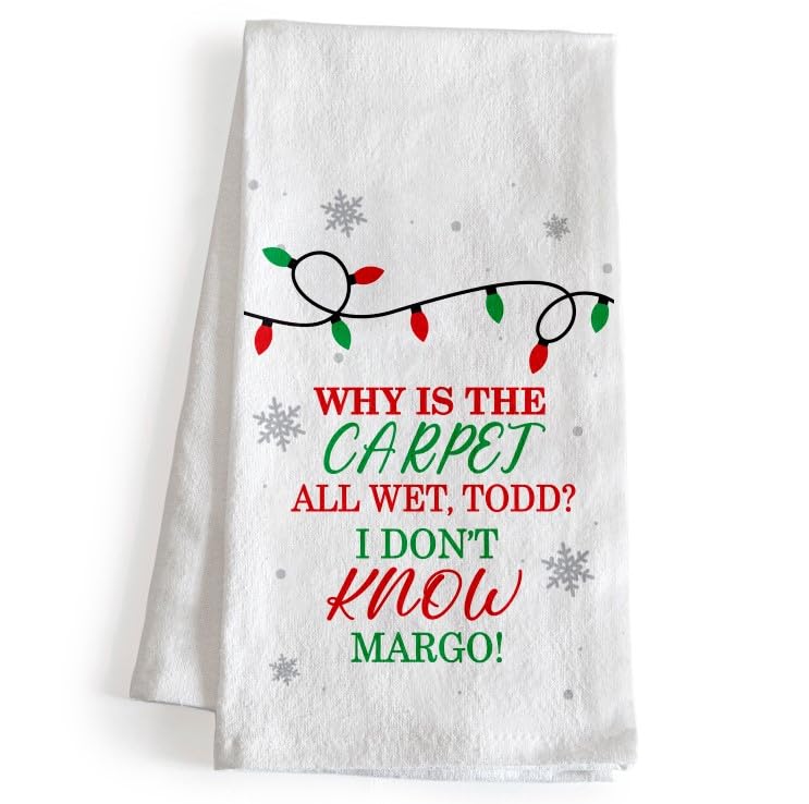 Why Is the Carpet All Wet Todd Hand Towel 18x24 Inch