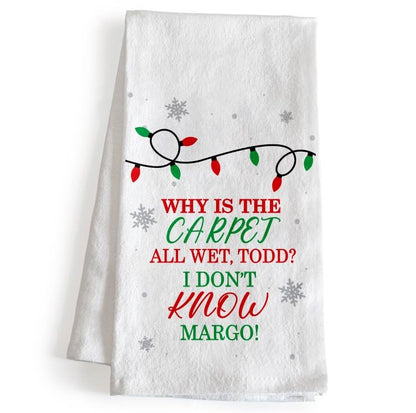 Why Is the Carpet All Wet Todd Hand Towel 18x24 Inch