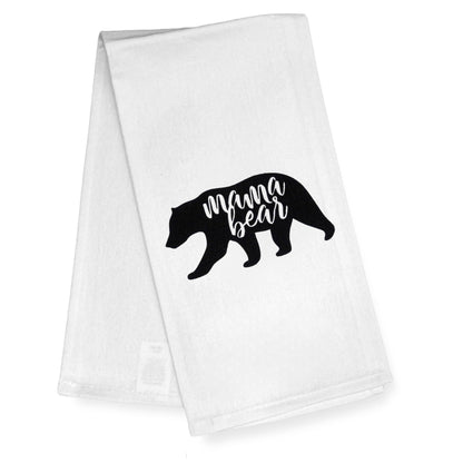 Mama Bear Grandma Kitchen Towel 18x24 Inch, Grandma Dish Towel