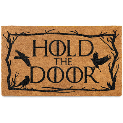 Hold The Door Coir Doormat Outdoor 30x17 Inch