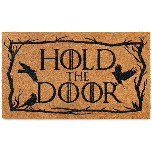Hold The Door Coir Doormat Outdoor 30x17 Inch