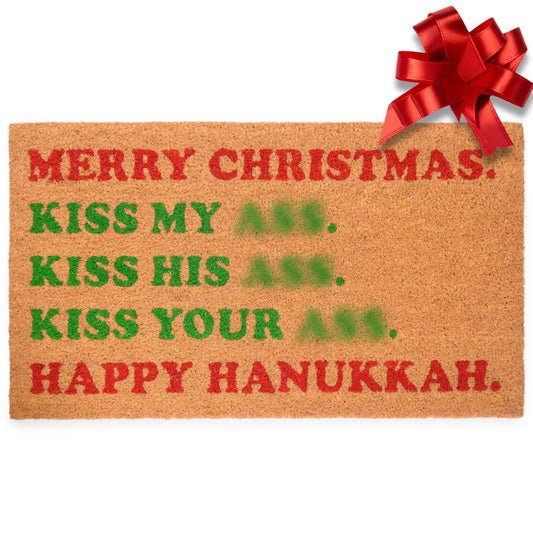 Vacation Funny Christmas Door Mat 30x17 Inch