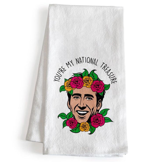 You Are My National Treasure Funny Kitchen Towel 18x24 Inch