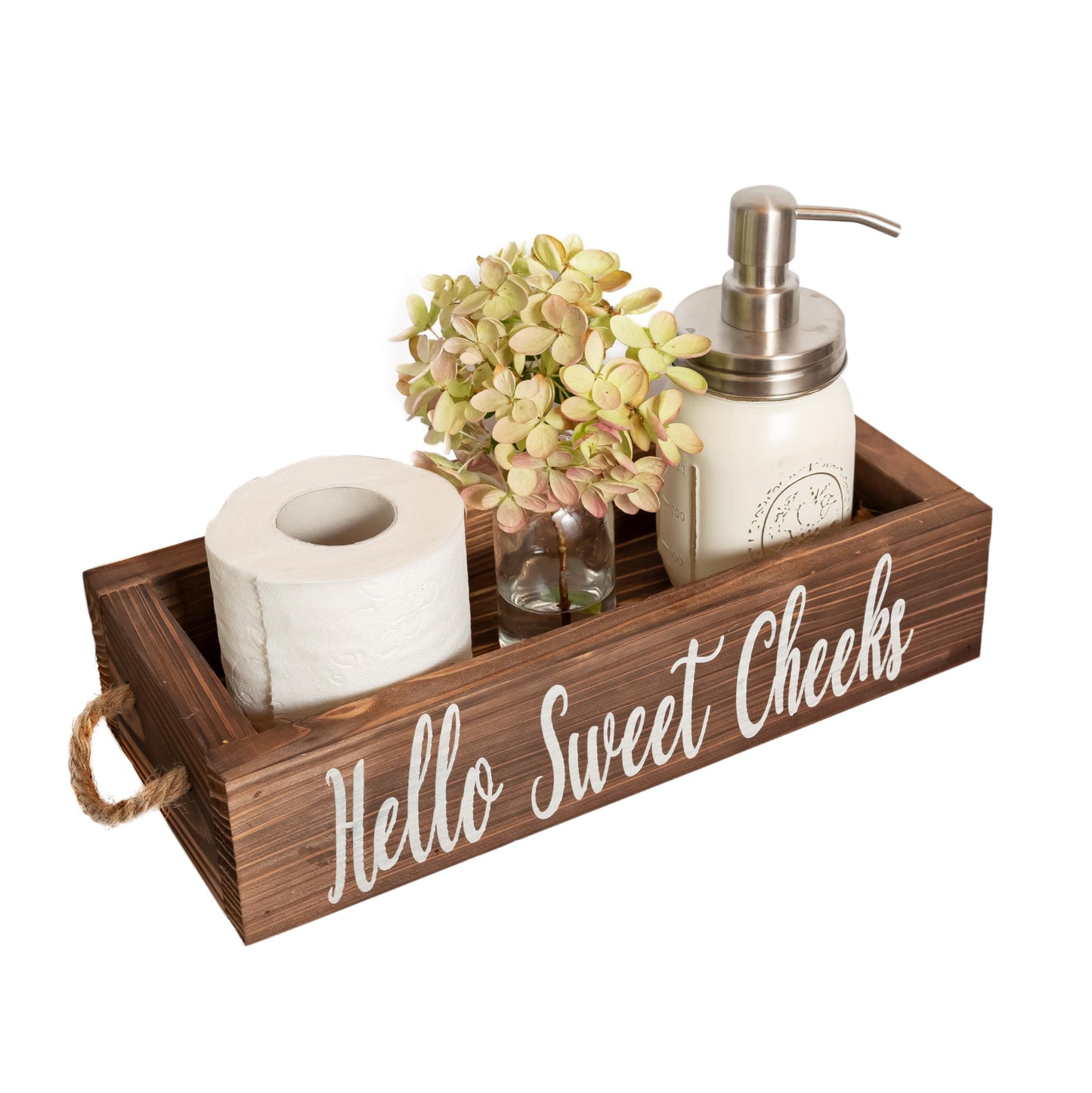Nice Butt Bathroom Decor Box, 2 Sides - Funny Gift