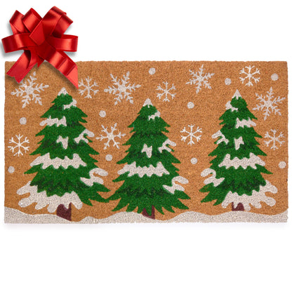 Christmas Tree Door Mat 30x17 Inch