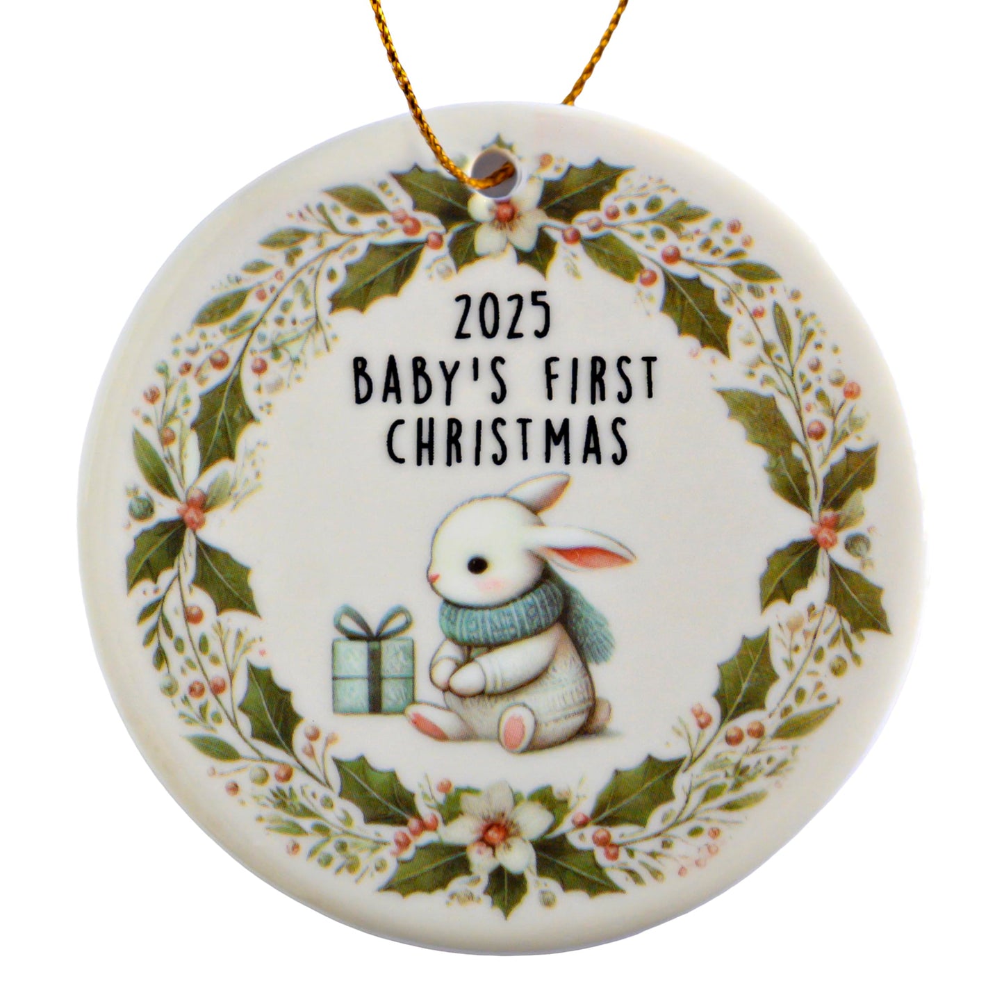 2025 Baby’s First Christmas Ornament 3 Inch