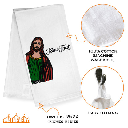 I Saw That Funny Kitchen Towel 18x24 Inch