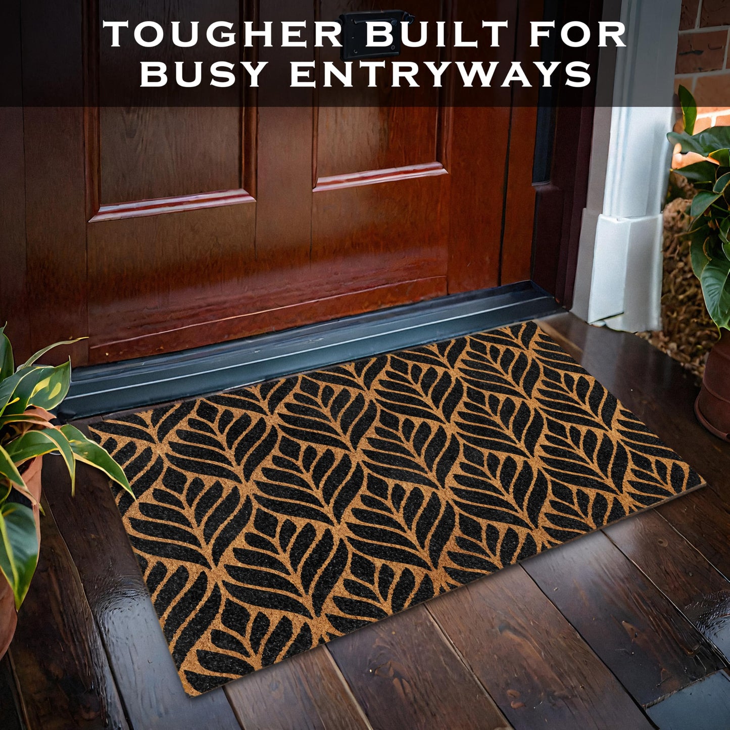 Modern Outdoor Mat 30x17 Inch