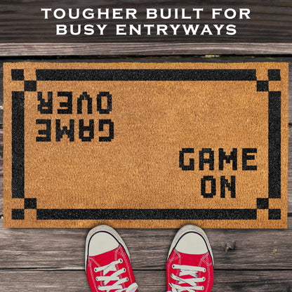 Game Over Door Mat 30x17 Inch