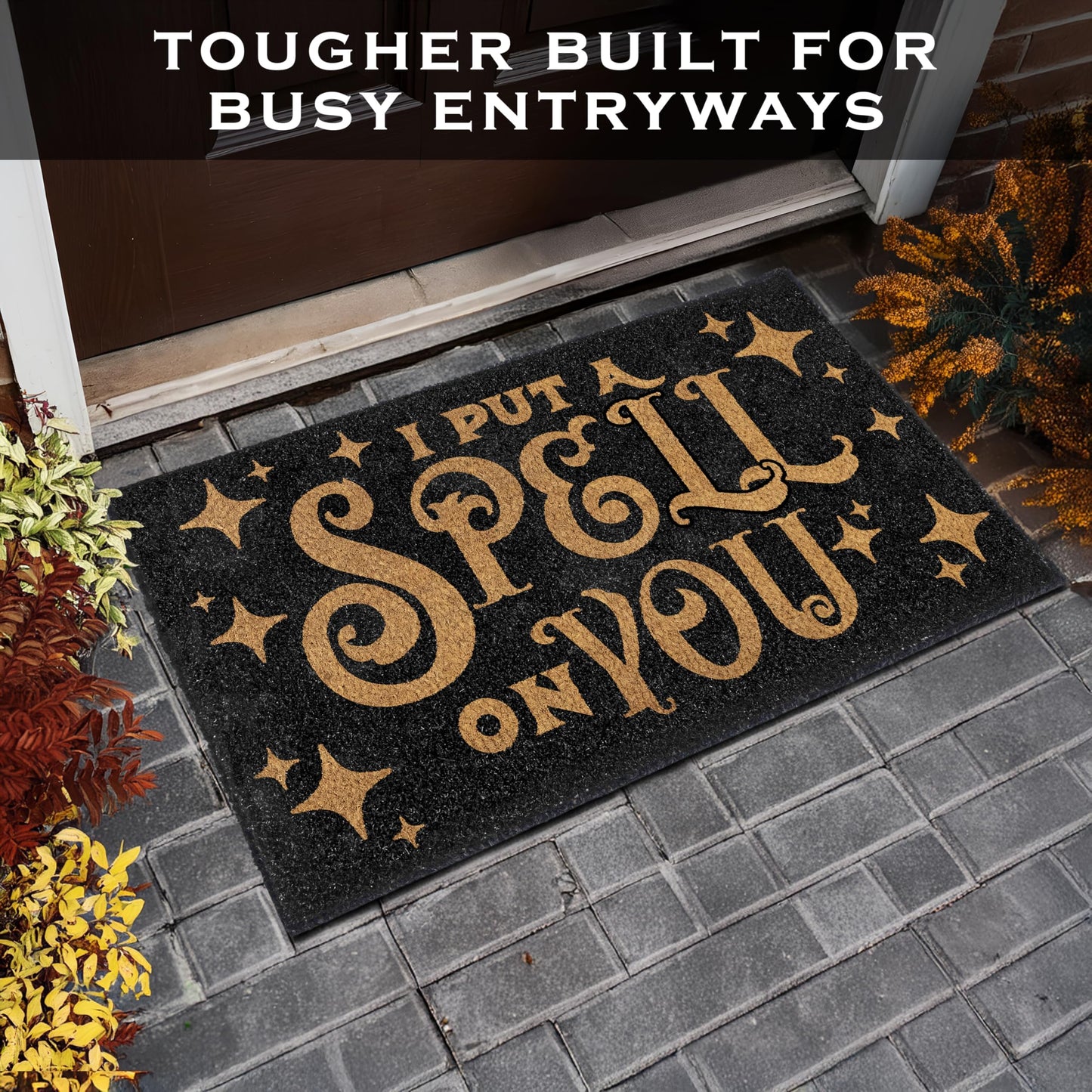 I Put a Spell on You Coir Door Mat 30x17 Inch