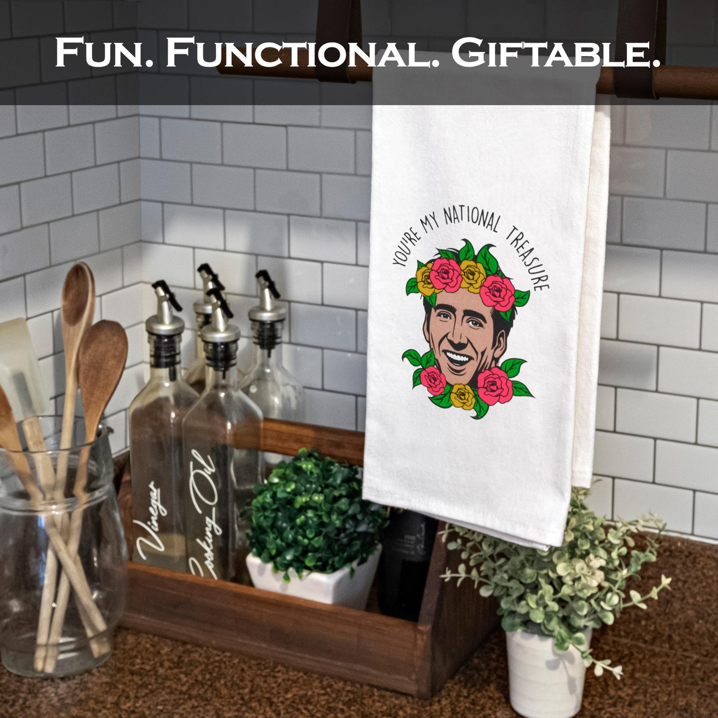 You Are My National Treasure Funny Kitchen Towel 18x24 Inch