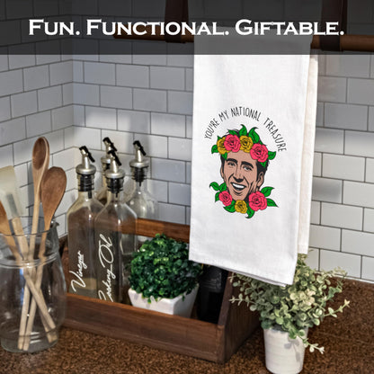 You Are My National Treasure Funny Kitchen Towel 18x24 Inch