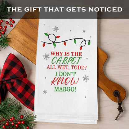 Why Is the Carpet All Wet Todd Hand Towel 18x24 Inch