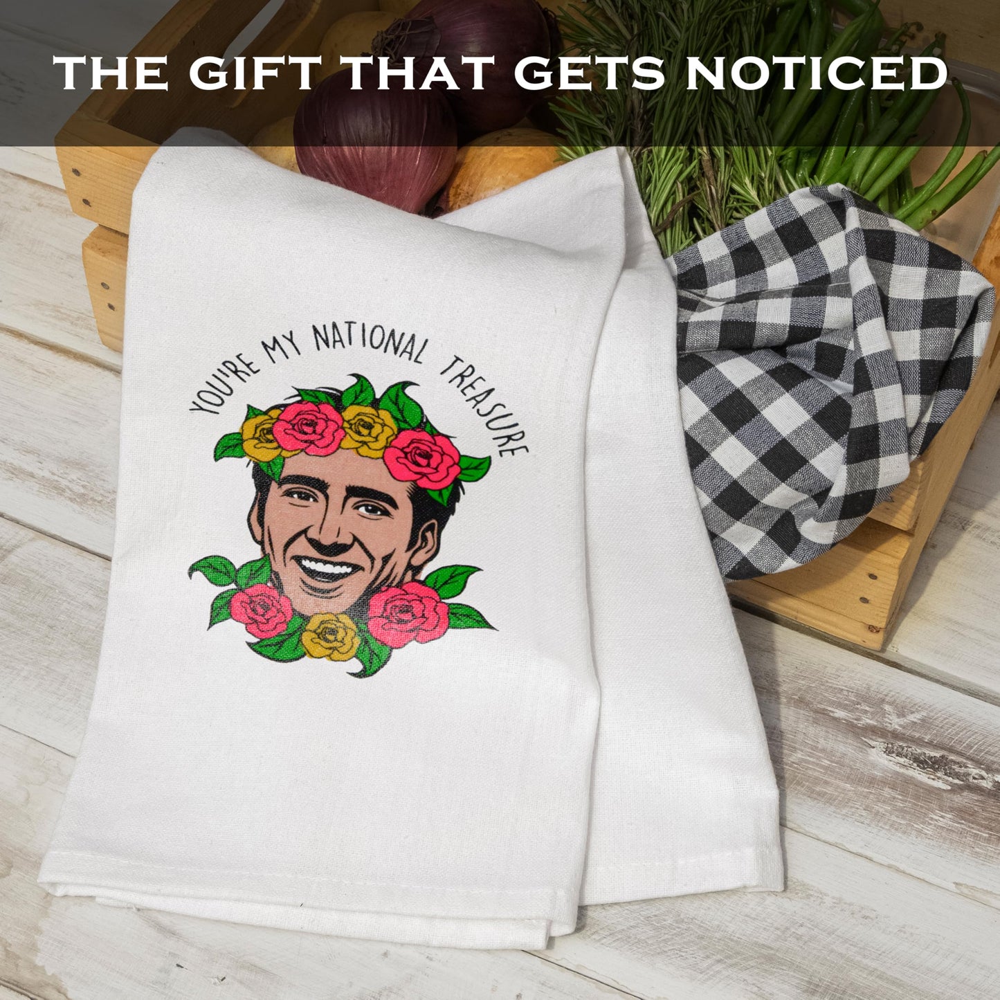 You Are My National Treasure Funny Kitchen Towel 18x24 Inch