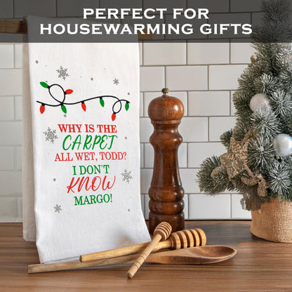 Why Is the Carpet All Wet Todd Hand Towel 18x24 Inch