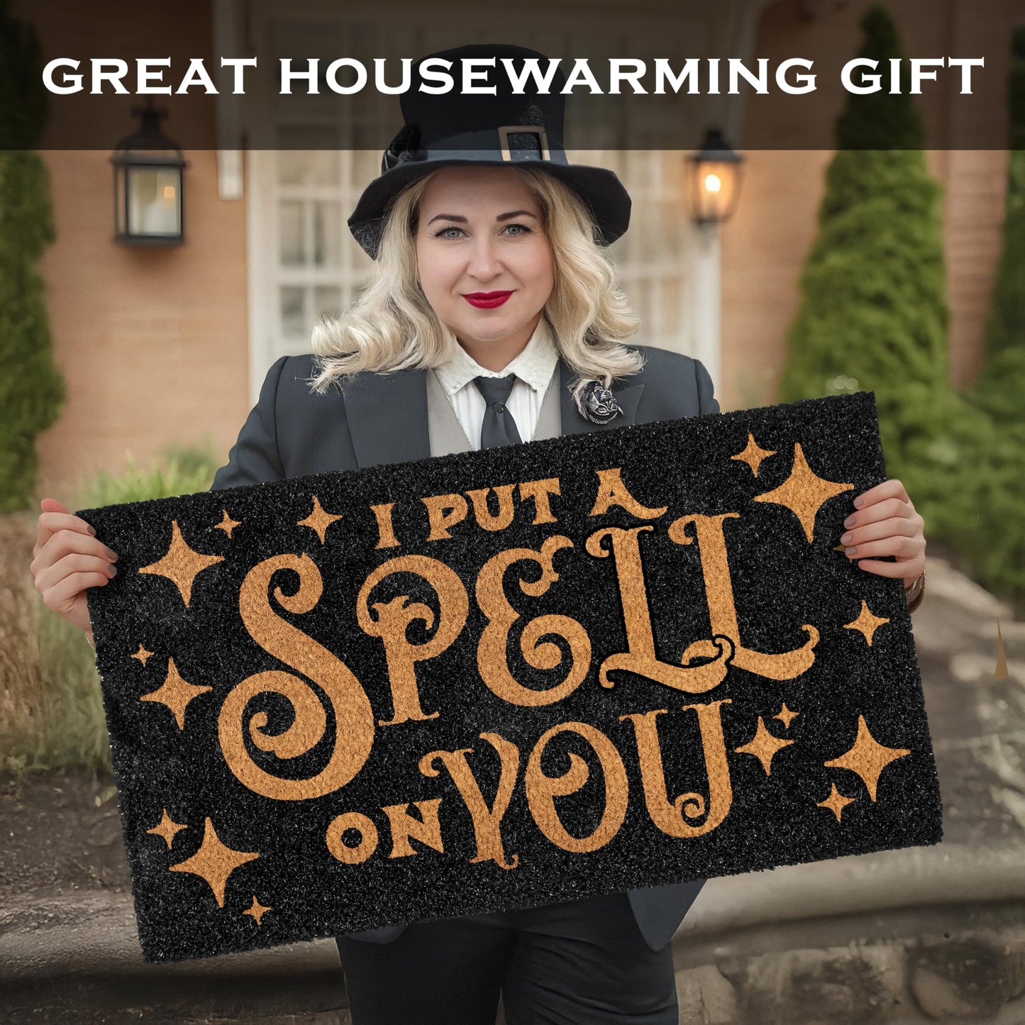 I Put a Spell on You Coir Door Mat 30x17 Inch