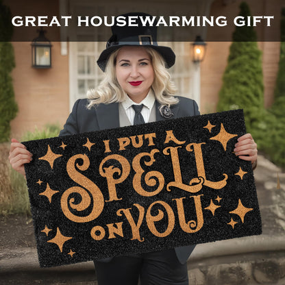 I Put a Spell on You Coir Door Mat 30x17 Inch