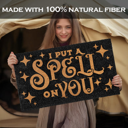 I Put a Spell on You Coir Door Mat 30x17 Inch