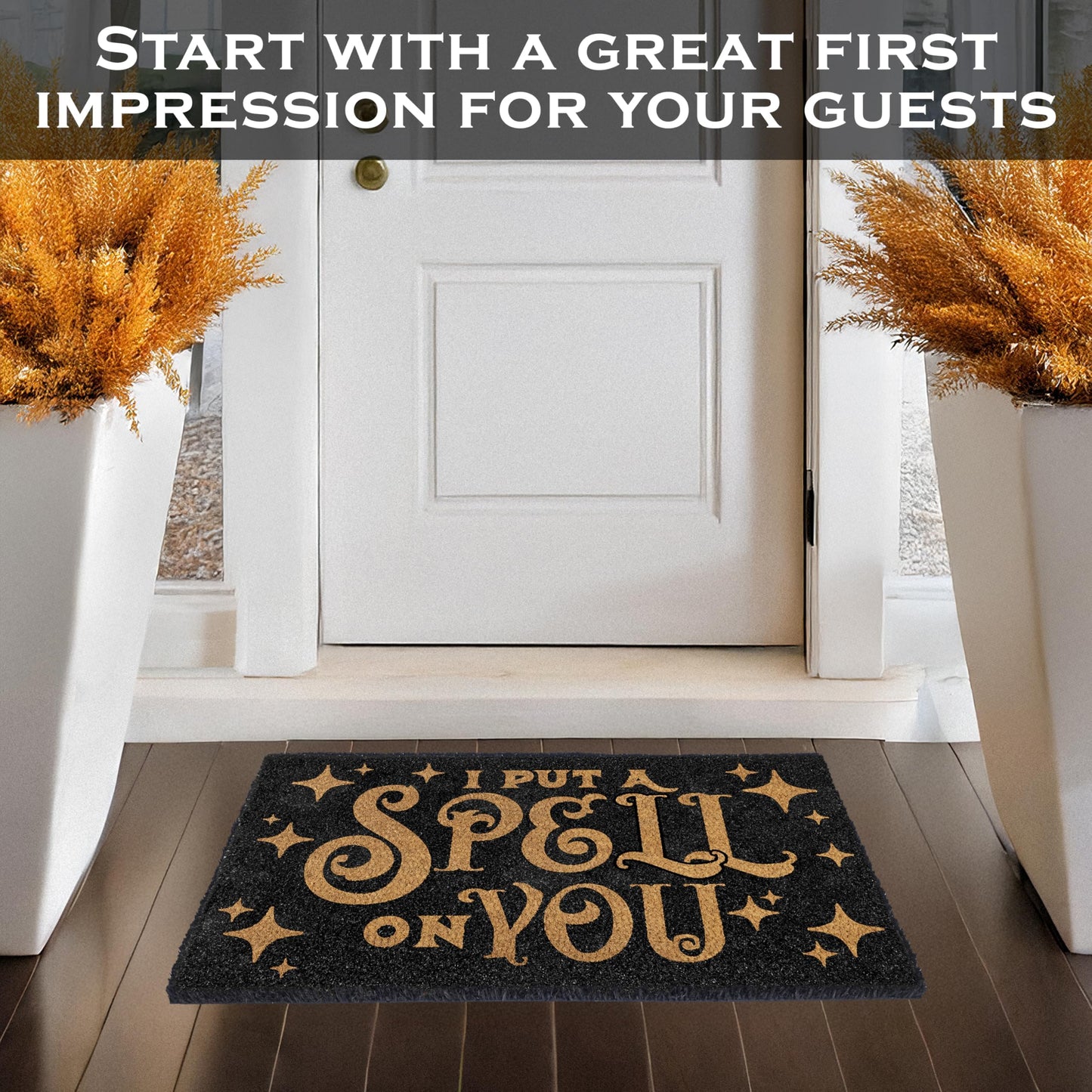 I Put a Spell on You Coir Door Mat 30x17 Inch