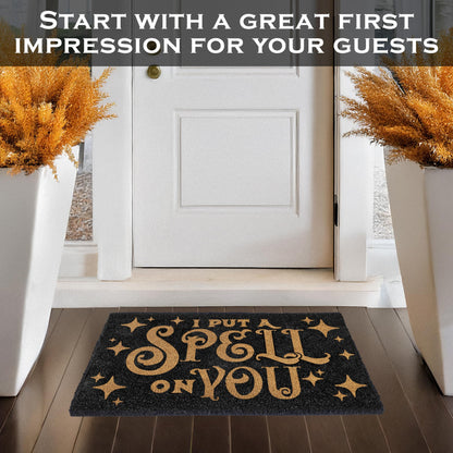 I Put a Spell on You Coir Door Mat 30x17 Inch