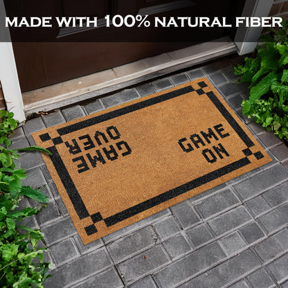 Game Over Door Mat 30x17 Inch