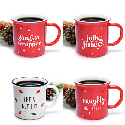 Funny Christmas Coffee Mugs 11 Ounce 2