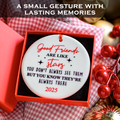 Good Friends Are Like Stars Ornament 3 Inch