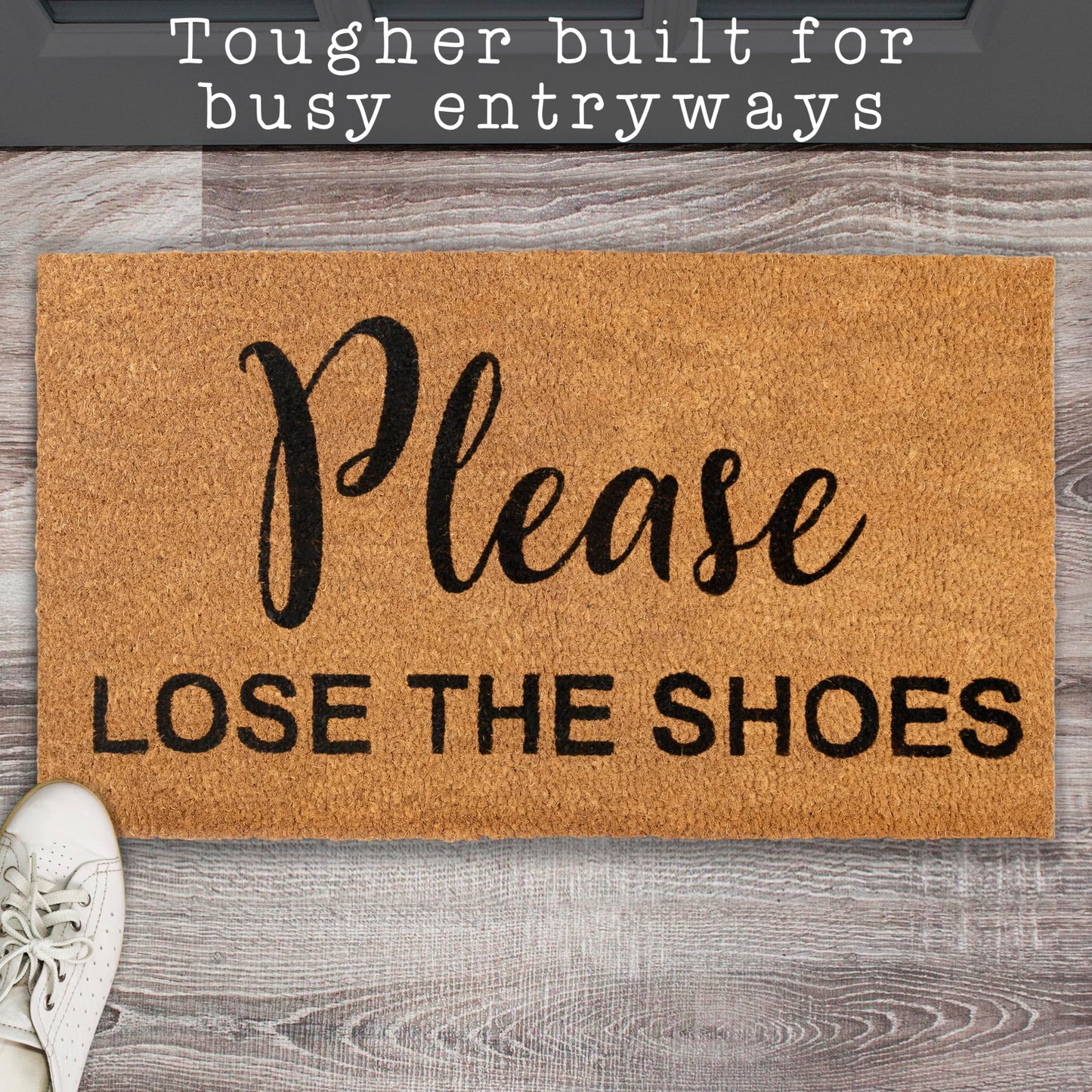 Please Lose the Shoes Doormat Shoes Off Doormat 30"x17"