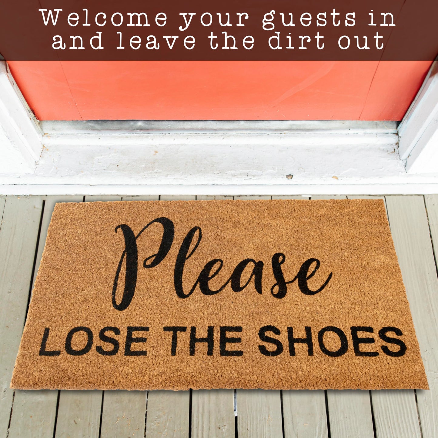 Please Lose the Shoes Doormat Shoes Off Doormat 30"x17"