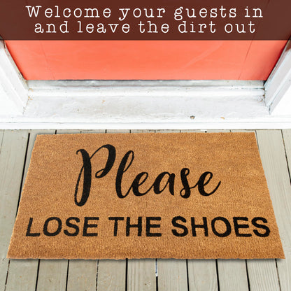 Please Lose the Shoes Doormat Shoes Off Doormat 30"x17"