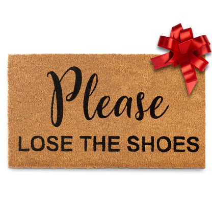 Please Lose the Shoes Doormat Shoes Off Doormat 30"x17"