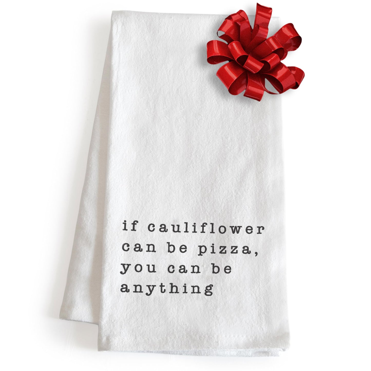 18x24" Funny Kitchen Towels with Saying, Cotton Tea Towels