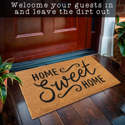 Coir Mat Home Sweet Home 30"x17"
