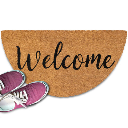"Welcome" Variety Coir Doormats Outdoor