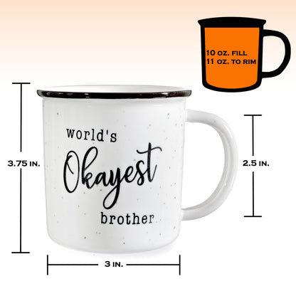 World's Okayest Brother Coffee Mug