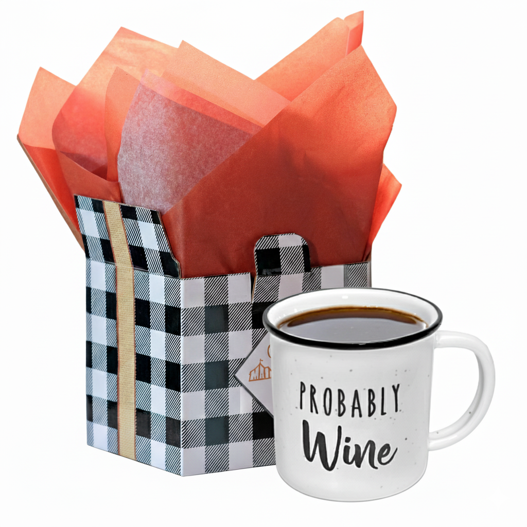 Probably Wine Ceramic Coffee Mug 10 oz.