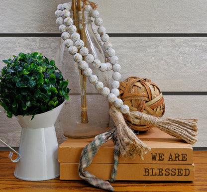 Farmhouse Beads Wooden Beads Garlands Decor