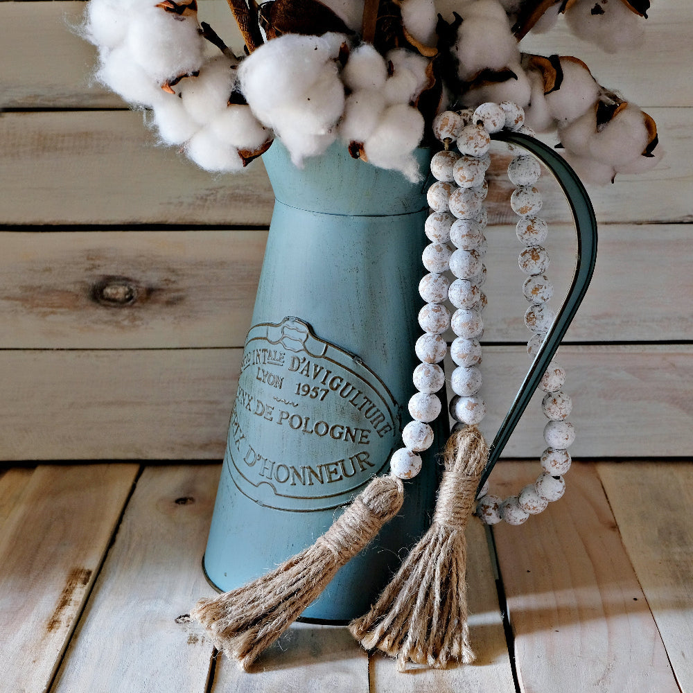 Farmhouse Beads Wooden Beads Garlands Decor