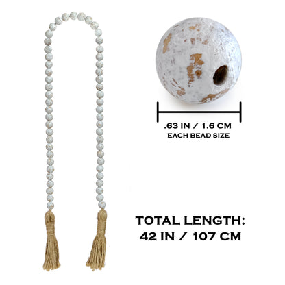 Farmhouse Beads Wooden Beads Garlands Decor