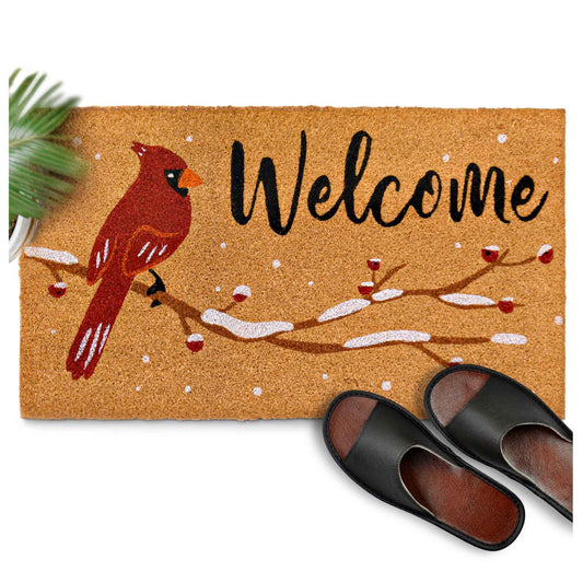 Cardinal Welcome Coir Doormat 30x17 Inch