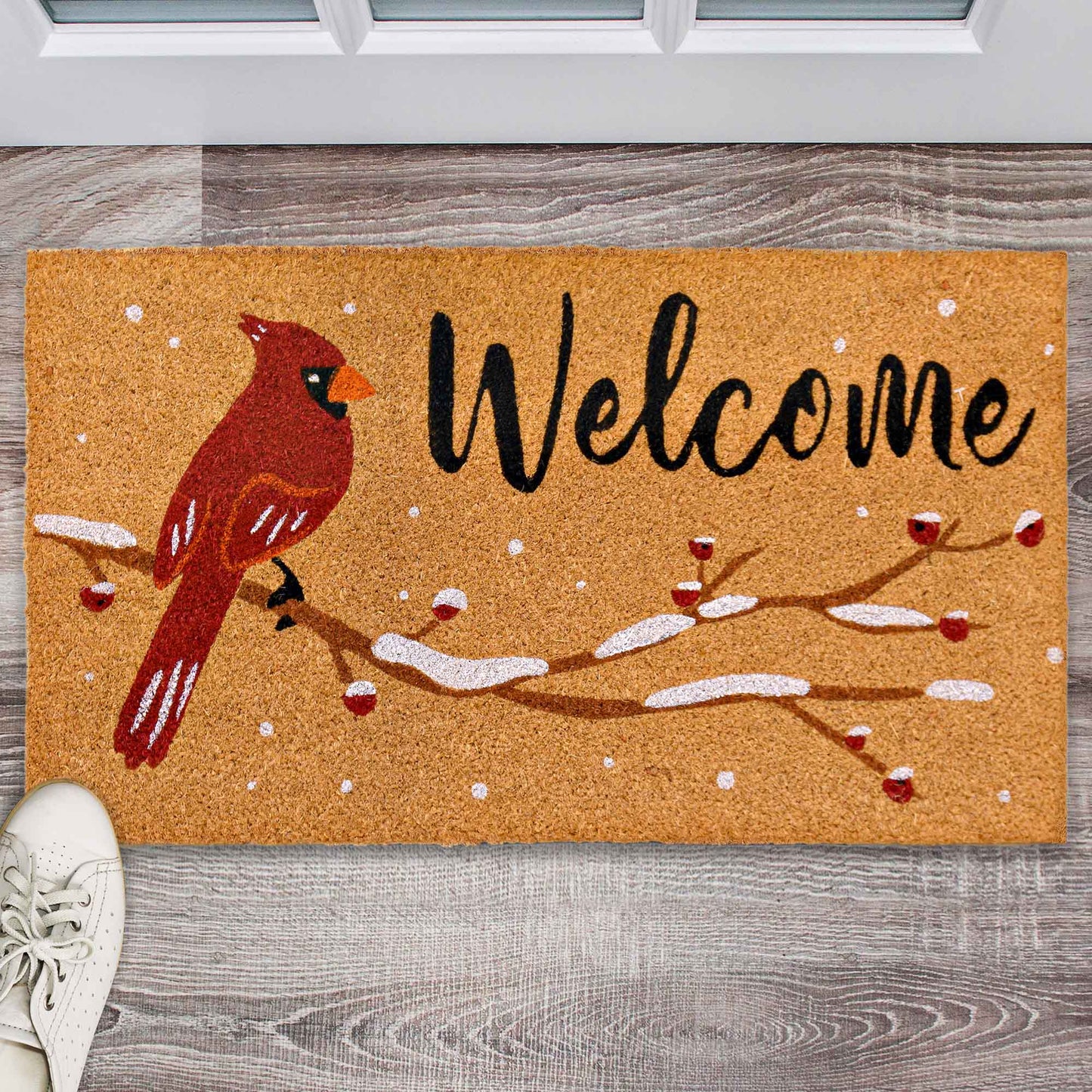 Cardinal Welcome Coir Doormat 30x17 Inch