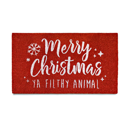 Merry Christmas Filthy Animal Doormat 30x17 Inch