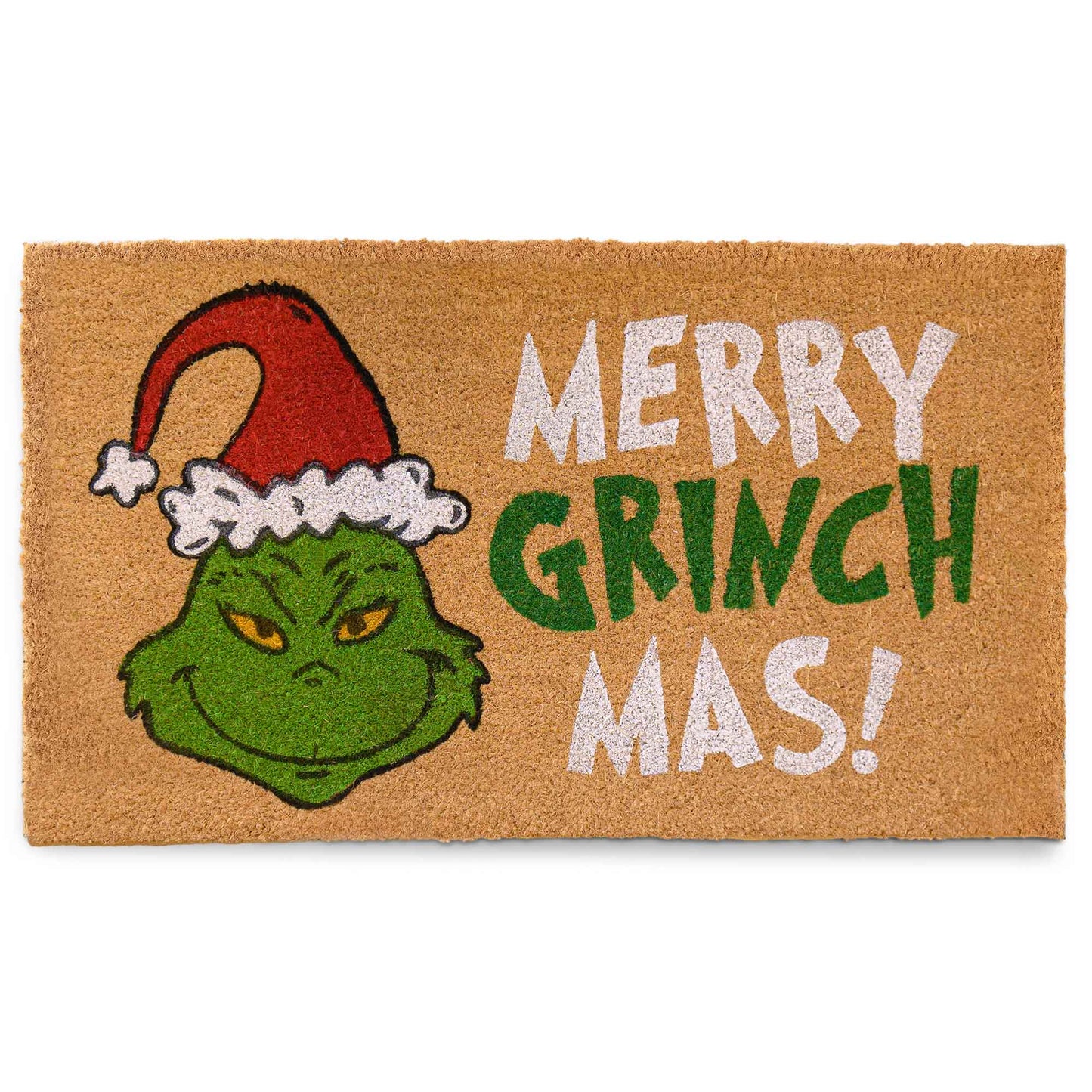 Merry Grinch Mas Doormat 30x17 Inch