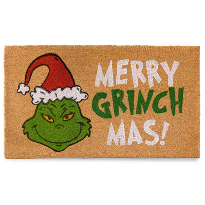 Merry Grinch Mas Doormat 30x17 Inch