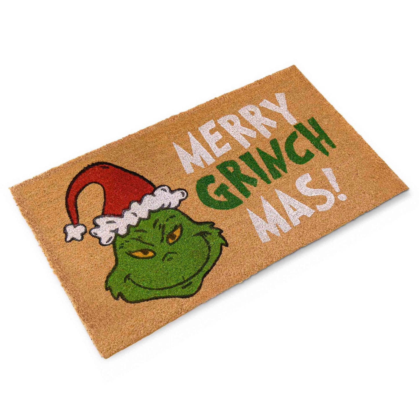 Merry Grinch Mas Doormat 30x17 Inch