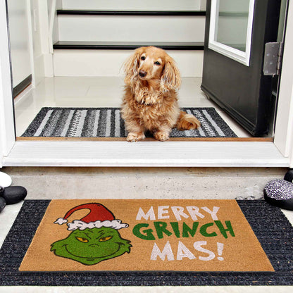 Merry Grinch Mas Doormat 30x17 Inch