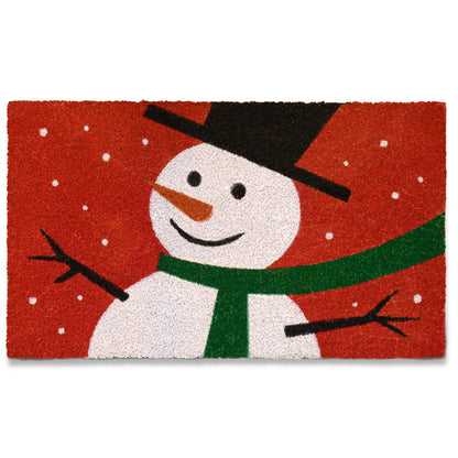 Snowman Doormat 30x17 Inch